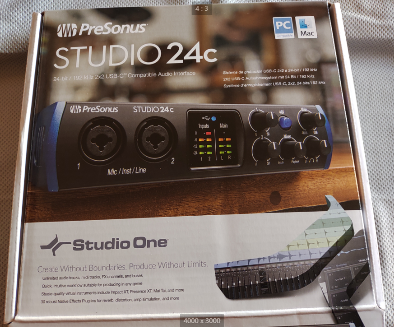 Studio 24cが届きました